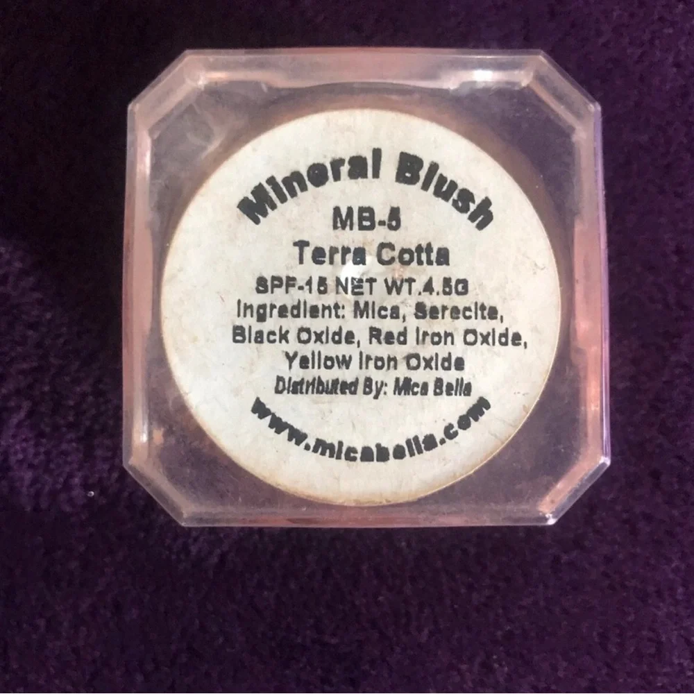 Micabella Mineral Blush Loose Face Powder - Terra Cotta